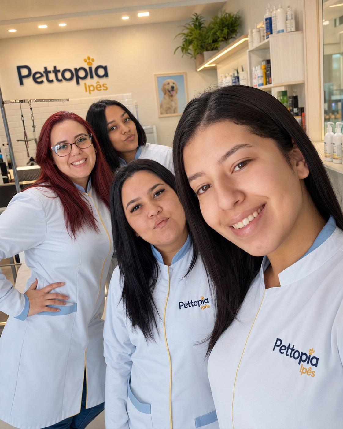 Equipe PetTopia Ipês - Estética Animal Cajamar SP